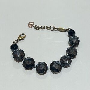 Sabika black stone bracelet